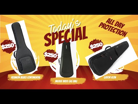 Gig Bag Shoot Out * Gator vs Incase vs Reunion Blues