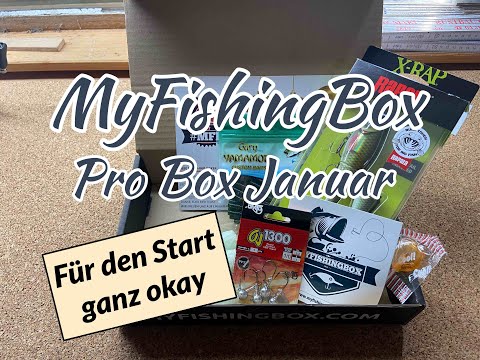 Fisch verliebt - MyFishingBox ProBox Januar! Das erste MFB Unboxing 2021!