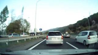 preview picture of video 'traffic accident in Chuo Expressway on May 2nd, 2009'