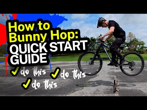 How to bunny hop a bike, simple and easy to follow. This is a skill every rider should have!