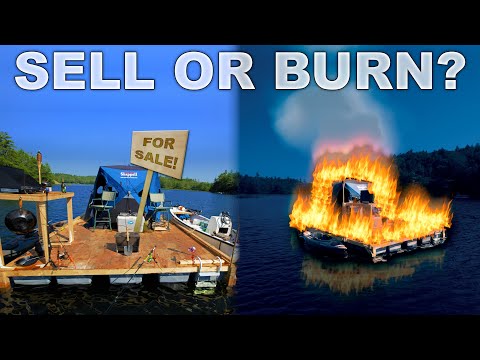 Final Day on the Home Depot Tote Float - Day 7 of 7 Day WaterWorld Survival Challenge