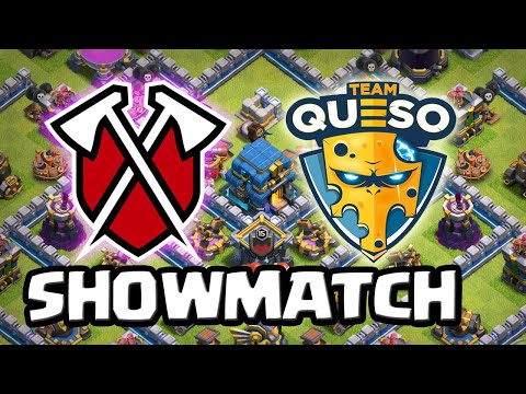 Showmatch in Madrid - Team Queso vs Tribe Gaming | Unglaubliche Rathaus 12 Angriffe | Clash of Clans