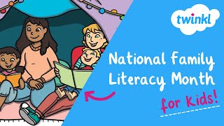 📚 National Family Literacy Month | November Holidays | Family Reading 