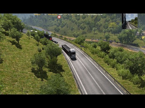 ETS2 1.35 Promods2.41 | Valencia [ES] - Toulouse [FR] | Mountain road priority route