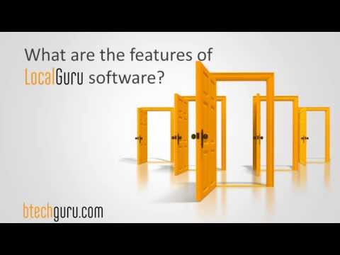 What are the features of Local Guru software?