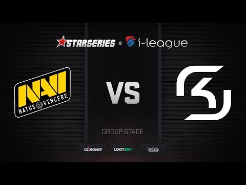 [EN] SK vs Natus Vincere, map 1 cobblestone, StarSeries i-League Season 4 Finals