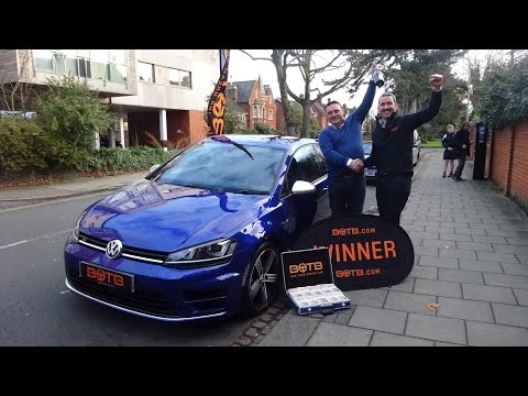 Winner! Week 3 2016 - Volkswagen Golf R plus £10,000 cash!