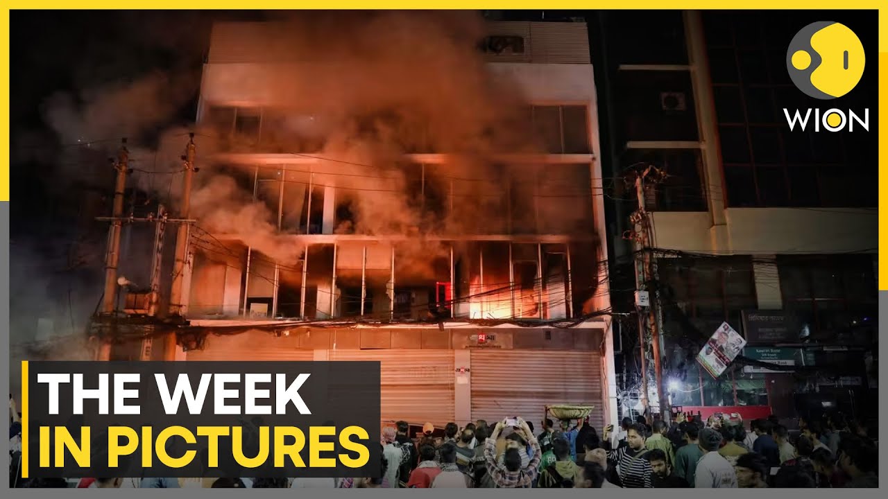 Bangladesh Protests: Violence Erupts After Youth Leader's Death | THE WEEK IN PICTURES | WION