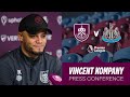 Vincent Kompany's Newcastle Pre Match Press Conference | PREVIEW | Burnley v Newcastle United