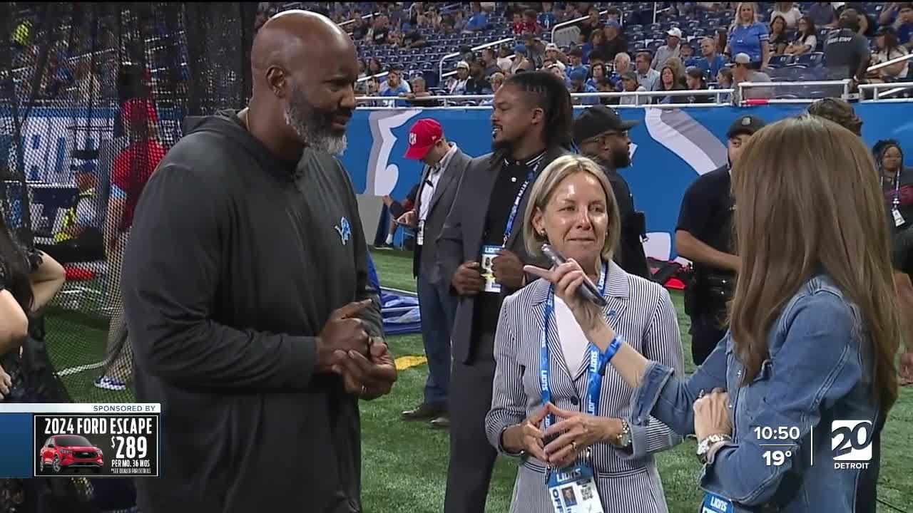 Jared Goff looks back at Sheila Hamp affirming belief in Brad Holmes, Dan Campbell in '22