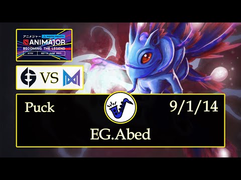 Puck Dota 2 - EG.Abed - 9/1/14 - Mid Lane / Pos 2 - Evil Geniuses VS Team Nigma - AniMajor