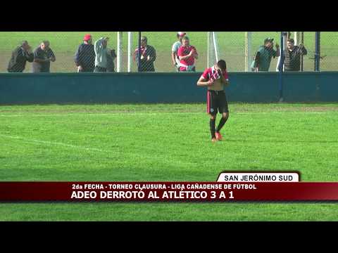 CASJ 1-3 ADEO, 2ª fecha T. Clausura 1ª División LCF