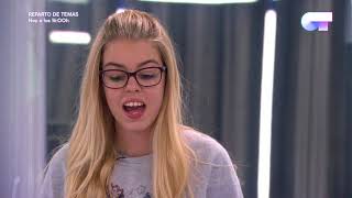 Nerea prueba los tonos de "Quédate conmigo" | OT 2017