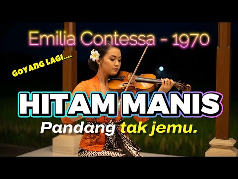 🎵 HITAM MANIS - EMILIA CONTESSA 1970 | Cover Versi Keroncong Klasik – Pelintas Waktu Cover Ai