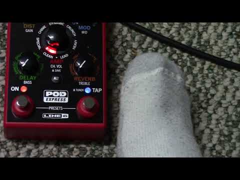 Line 6 Pod Express Preset and Manual Modes