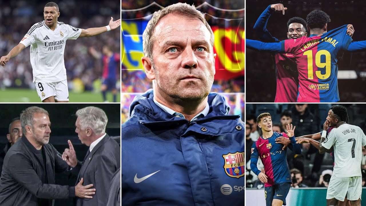 How Hansi Flick's high line DISMANTLED Real Madrid, Carlo Ancelotti & Kylian Mbappe