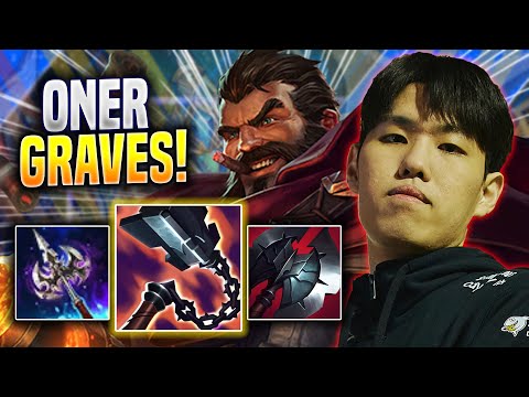 ONER IS A GOD WITH GRAVES! - T1 Oner Plays Graves JUNGLE vs Maokai! | Preseason 2023