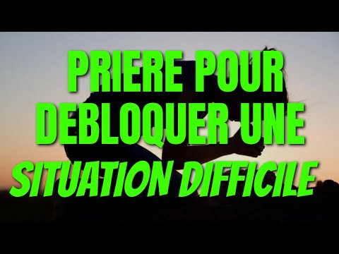 PRIERE POUR DEBLOQUER UNE SITUATION DIFFICILE - PRIERE PUISSANTE (Matin et Soir de Prière)- Partie 1