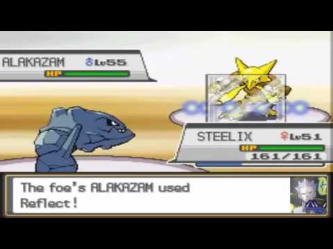 Pokemon Soul Silver Walkthrough 79 - Gym Leader Sabrina Battle