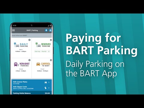 Paying for Parking at BART | Daily Parking with the BART App