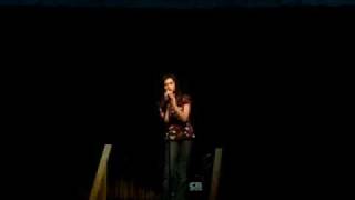 Me singing Shadow By Demi Lovato for School Talent Show