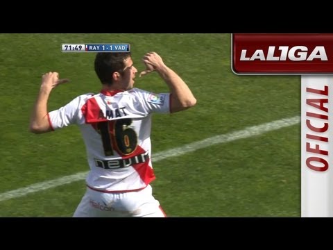 Gol de Jordi Amat (1-1) en el Rayo Vallecano - Real Valladolid - HD
