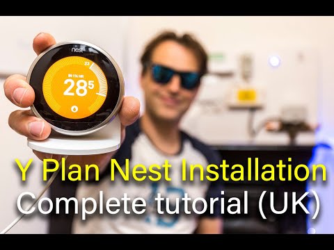 How to install Nest thermostat (UK) on a Y plan - system with hot water cylinder & 3 port valve