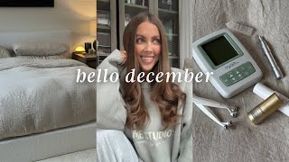 HELLO DECEMBER | cozy winter prep, bedroom refresh & new skincare tools