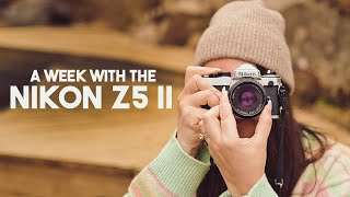 Nikon Z5 II - Straight out of camera video clips and test footage