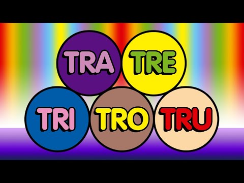 TRA TRE TRI TRO TRU  - CRIANÇAS INTELIGENTES - ALFABETIZAÇÃO #palavrinhas