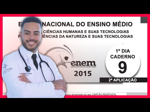 📗 ENEM 2015 PPL NATUREZA RESOLUÇÃO COMPLETA | Renato Palmeira
