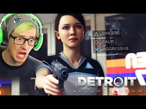 KARA ROBS A STORE?! | Detroit Become Human (Part 3)