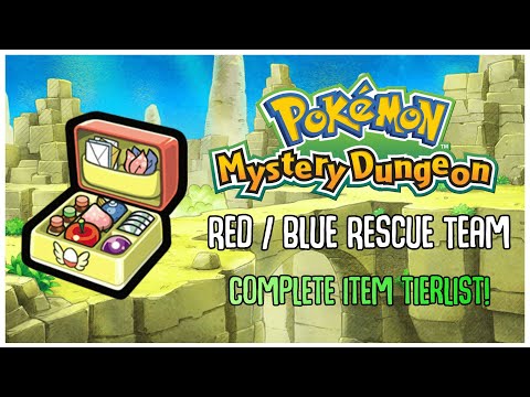 [PMD] Red / Blue Rescue Team - Complete Item Tier List