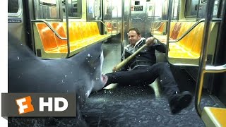 Sharknado 2: The Second One (4/10) Movie CLIP - Subway Sharks (2014) HD