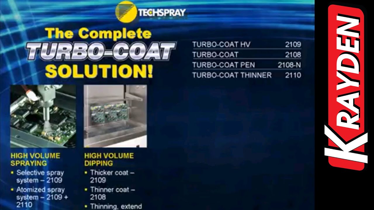 Techspray Turbo-Coat HV Conformal Coatings