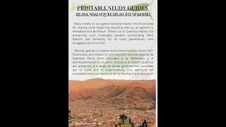 Beginning Practical Spanish for Herbalism and Birth - bonus vocabulary in Runa S