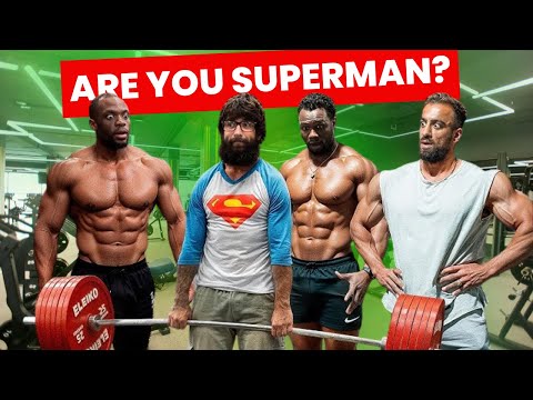 Superman Walks Into a Gym… What Happens Next Is Crazy 😱💪
