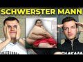 Wie viel KG wiegt der schwerste Mensch der Welt? FITNESS QUIZ gegen Vincent