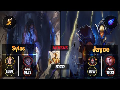 Caps SYLAS (Mid) [Fleet Footwork] VS JAYCE - Grandmaster EUW Patch 10.23