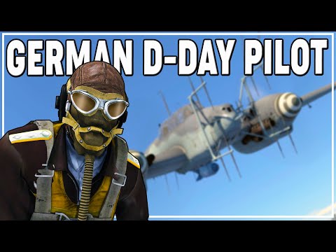Normandy D-Day Beach DEFENSE ALLIED INVASION DESTROYED by a SINGLE PILOT | Enlisted Gameplay