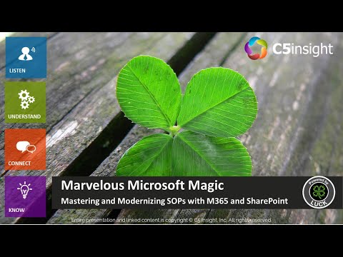 Mastering and Modernizing SOPs with Microsoft 365 and SharePoint