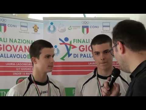 07-06-2015: U15M - Campana e Palmisano le parole dei campioni d'Italia U15M di Castellana Grotte