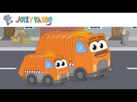 The Garbage Truck Song | Trash Truck Song | Jolly Kazoo