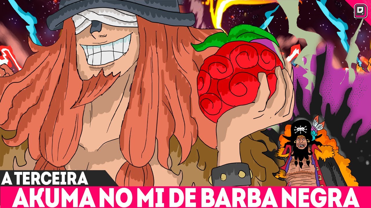REVELADA A TERCEIRA AKUMA NO MI DE BARBA NEGRA?A LUTA DE SHANKS VS BARBA NEGRA EM ELBAPH