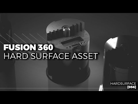 Modelling a Scifi Asset in Fusion 360 | Hardsurface [056]