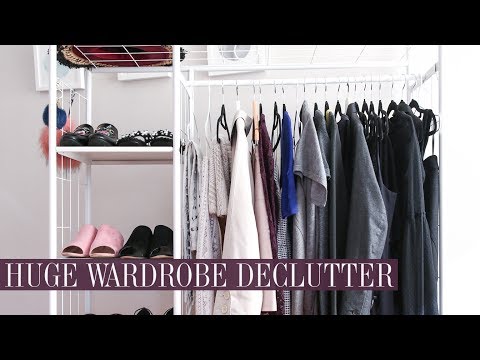 Massive Wardrobe Declutter & Clearout || Mademoiselle