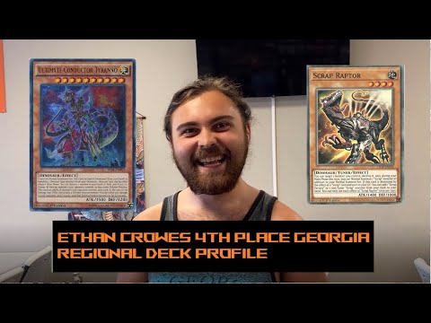 Yu-Gi-Oh 4th Place Georgia Regional Dinosaur Deck Profile Featuring Ethan Crowe