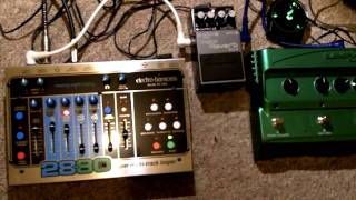 electro-harmonix 2880 ジャンク 部品取りに ルーパー 2880 - Demo by Dan Miller - Stereo Multi-Track Looper