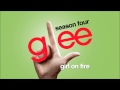 Girl On Fire - Glee [HD Full Studio] 