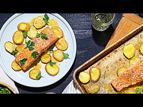 Bobby Flay’s Sheet Pan Salmon